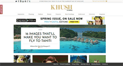 Desktop Screenshot of khushmag.com
